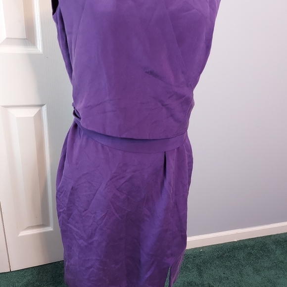 Jones New York Silk Wrap Dress Size 8 - Picture 3 of 12